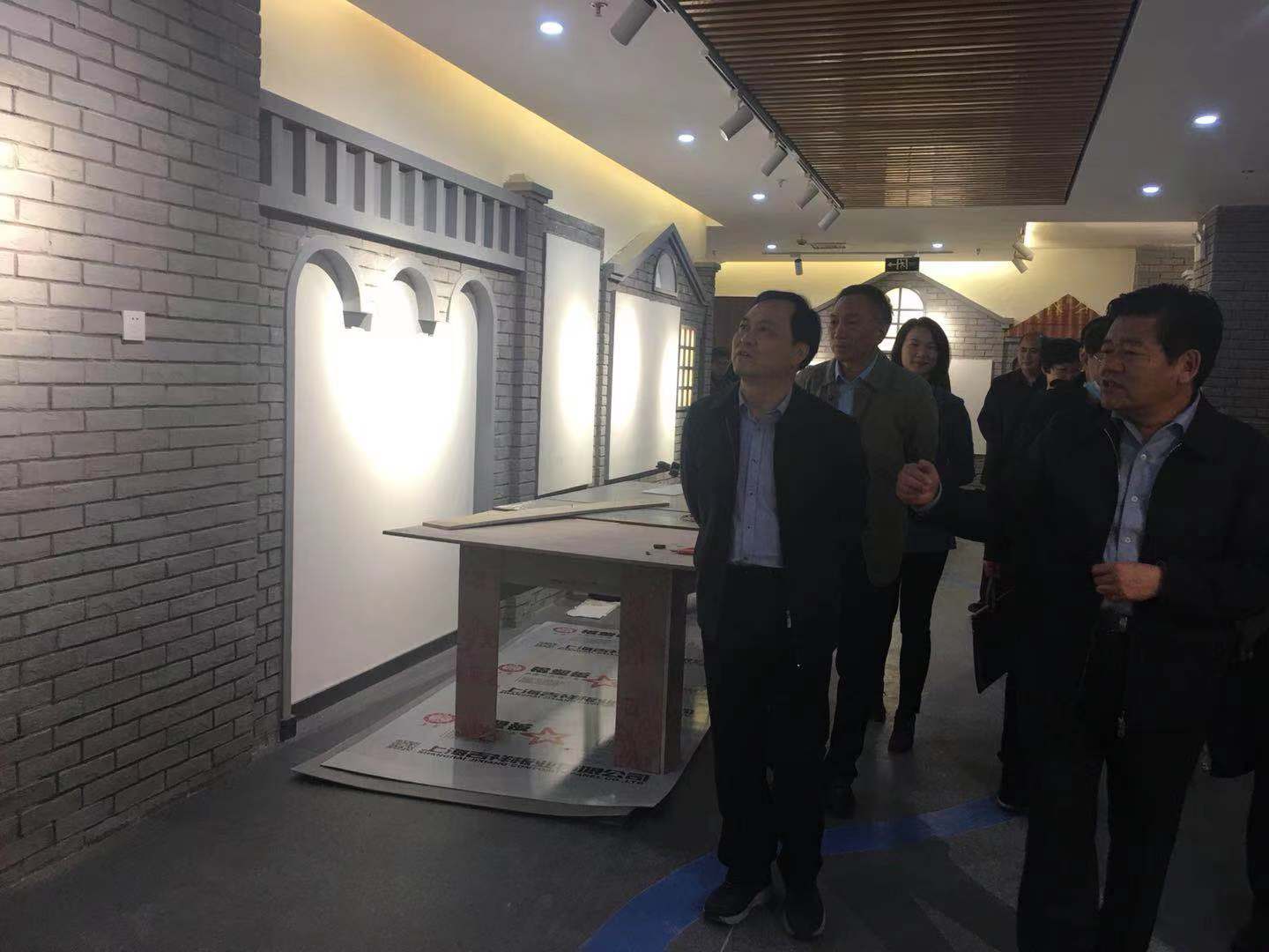 漯河市领导视察精工施工现场